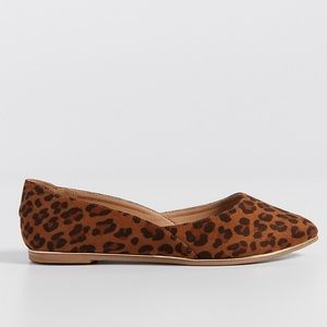 Maurices Kyra Leopard Print Flat Size 8 NWT